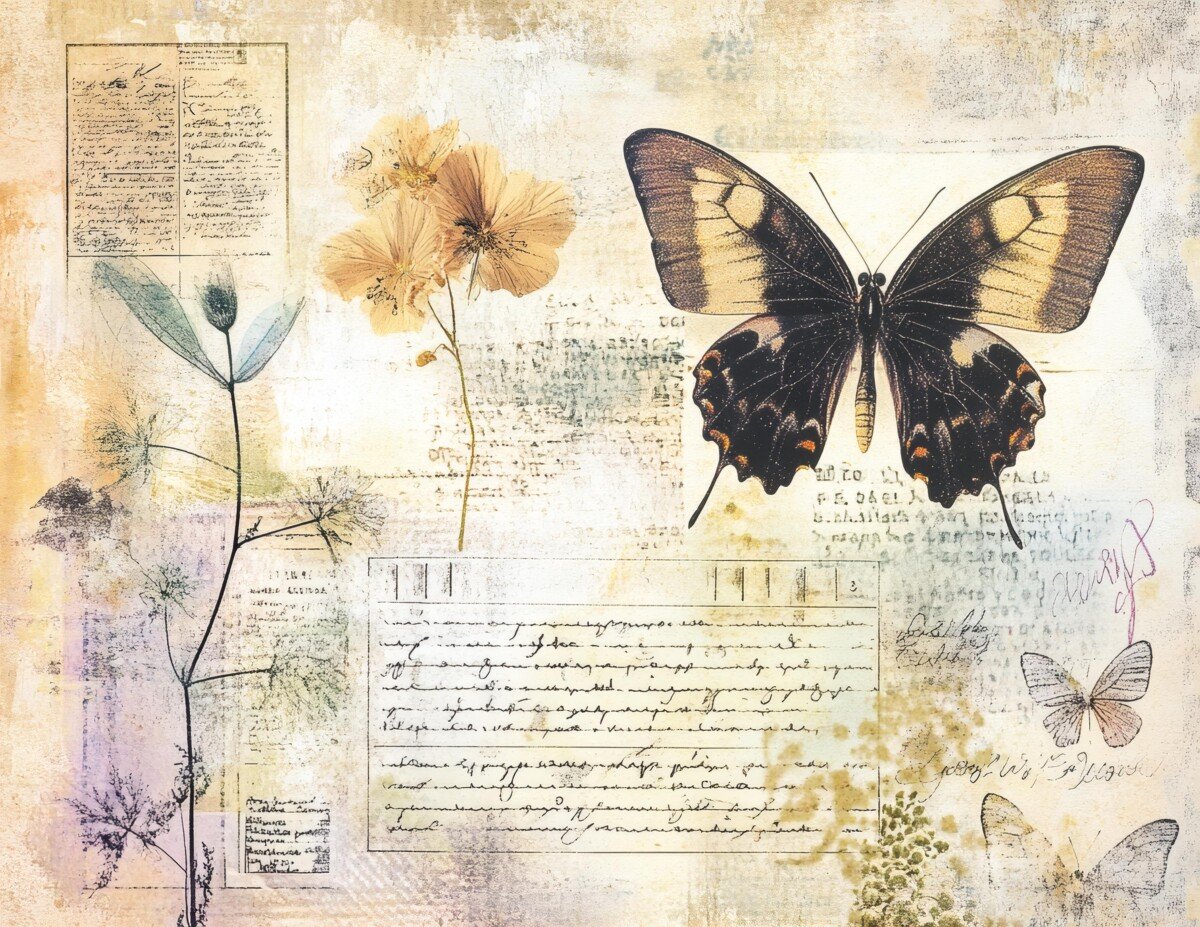 vintage preview 7 – Journal Pages