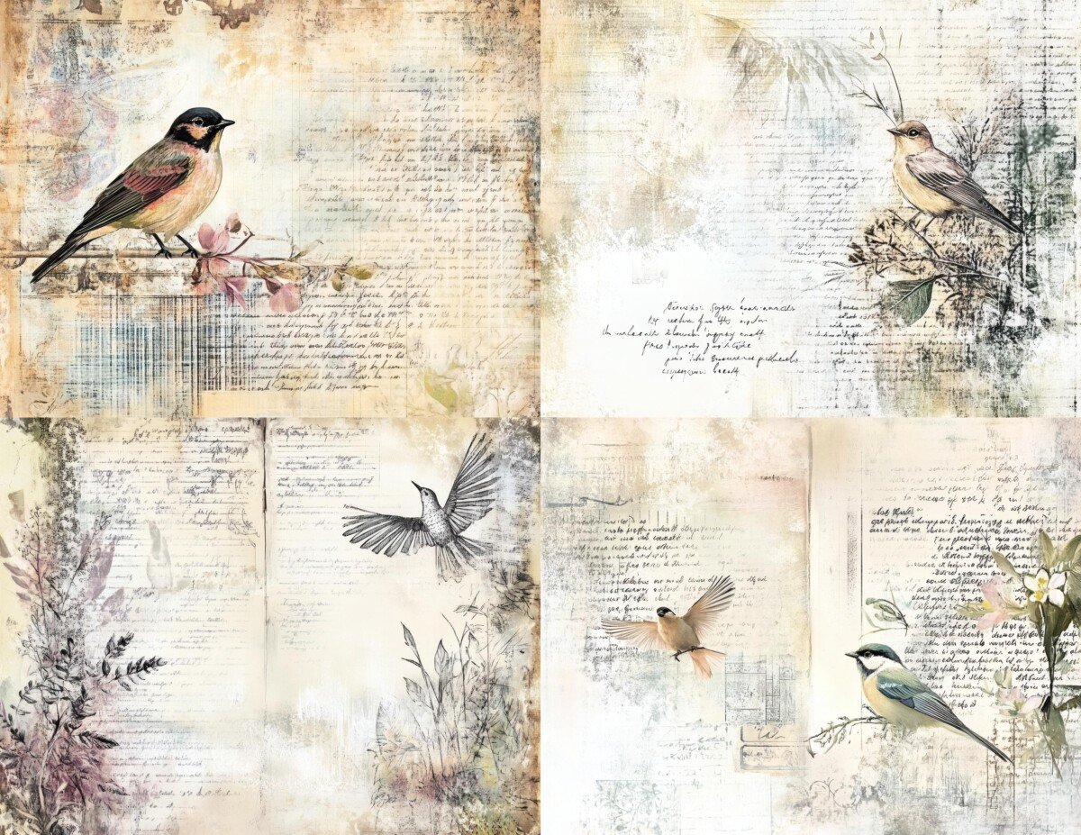 vintage – Vintage Bird Watching Journal Pages
