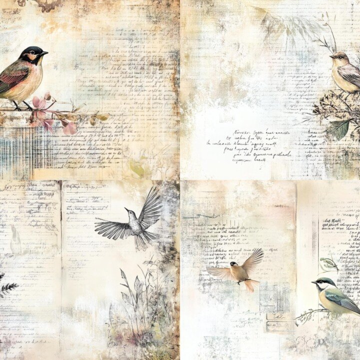 vintage – Vintage Bird Watching Journal Pages