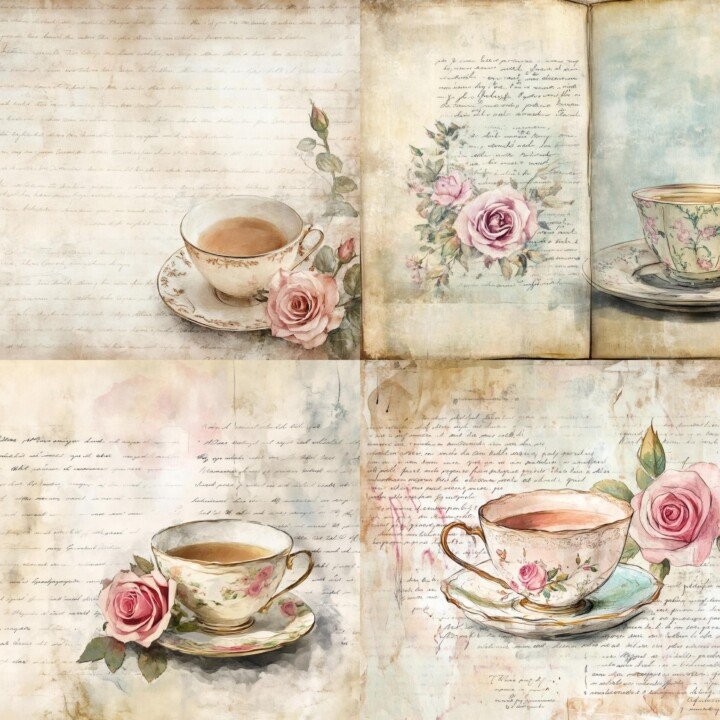vintage preview 2 – Journal Pages