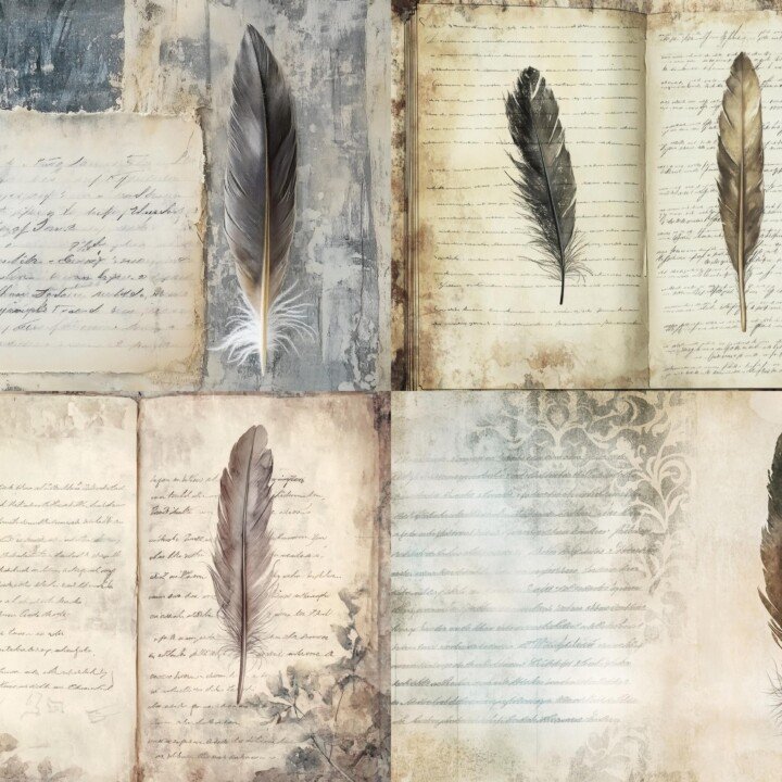 vintage preview 2 – Journal Pages