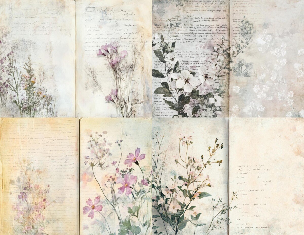 vintage preview 2 – Journal Pages