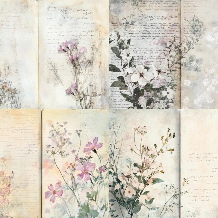vintage preview 2 – Journal Pages