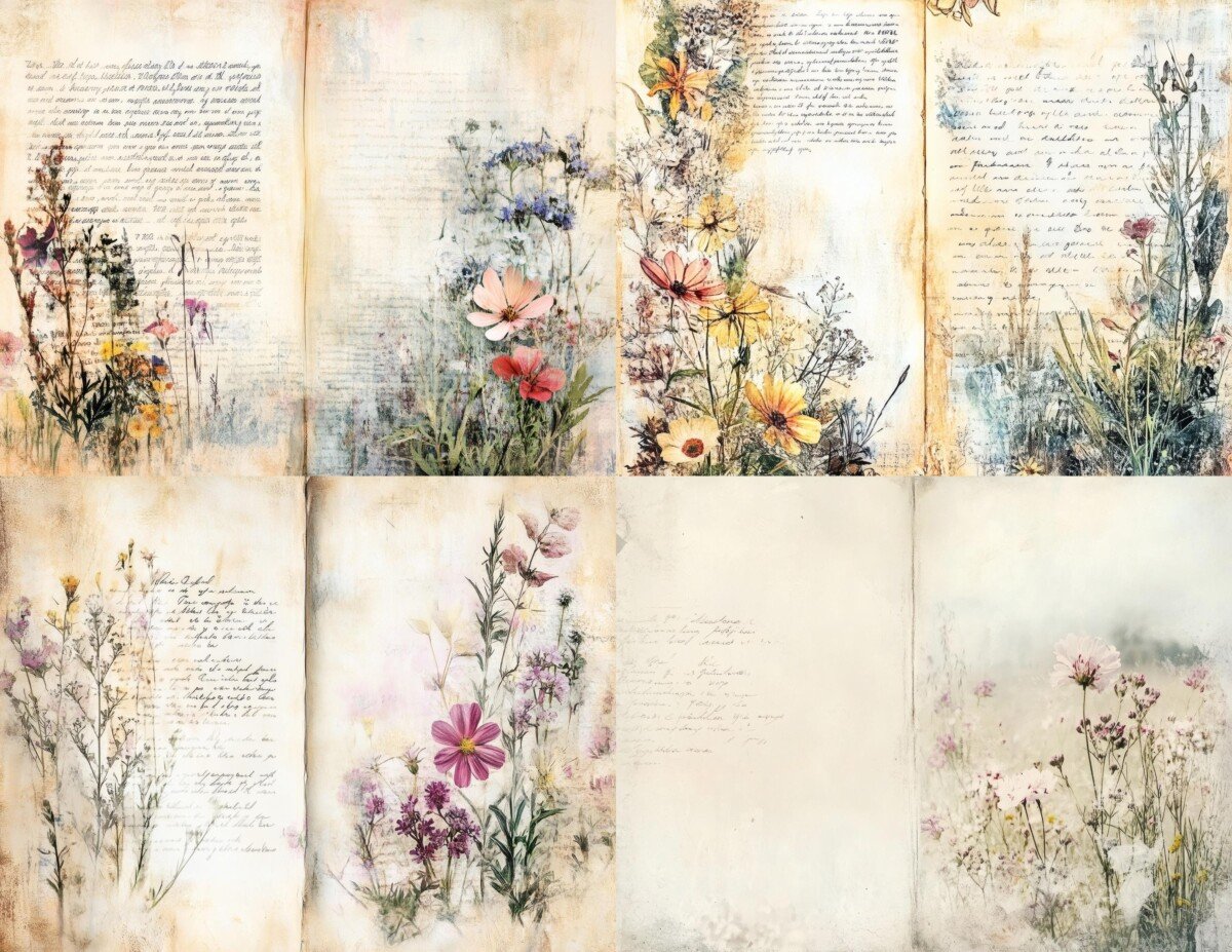 vintage preview 3 – Journal Pages