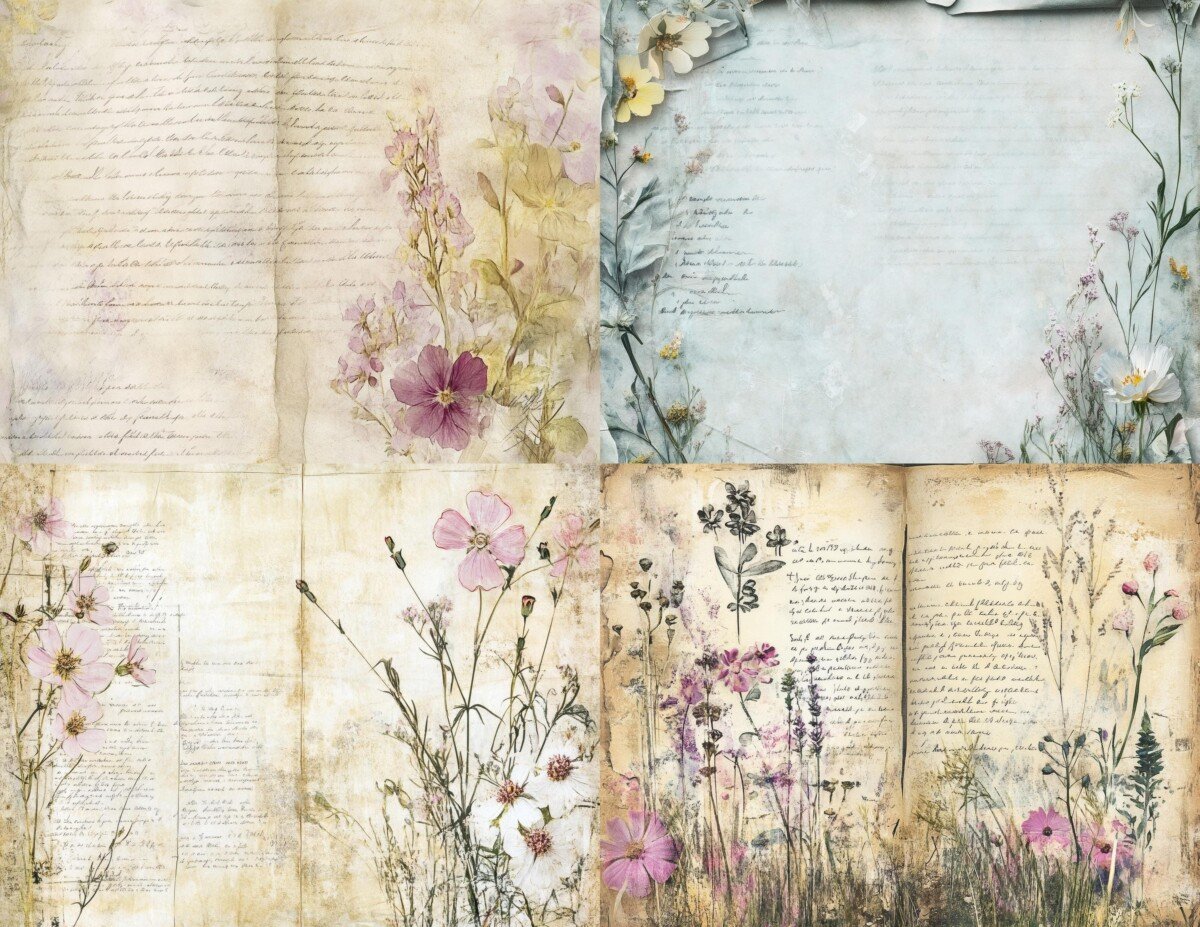 vintage preview 4 – Journal Pages