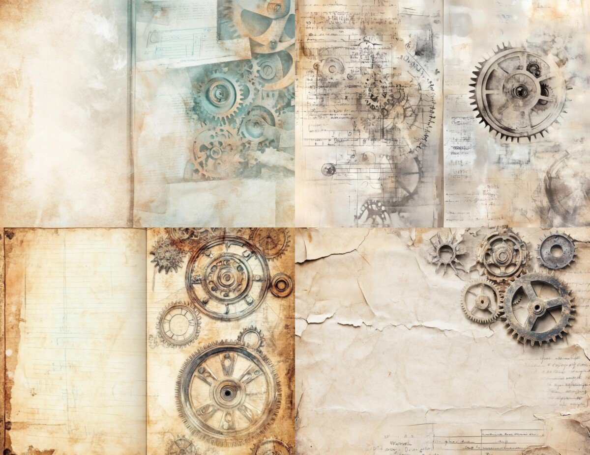 steampunk preview 2 – Journal Pages