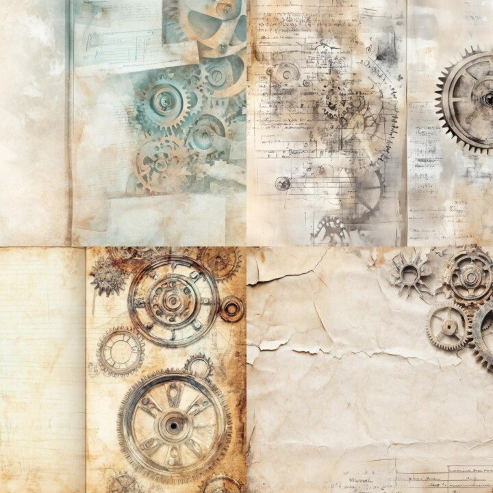 steampunk preview 2 – Journal Pages