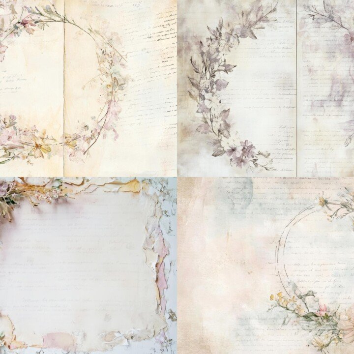 wildflower – Wildflower Wreath Journal Pages