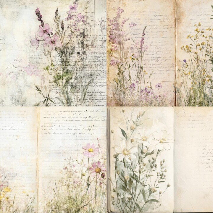 vintage – Vintage Wildflower Journal Pages
