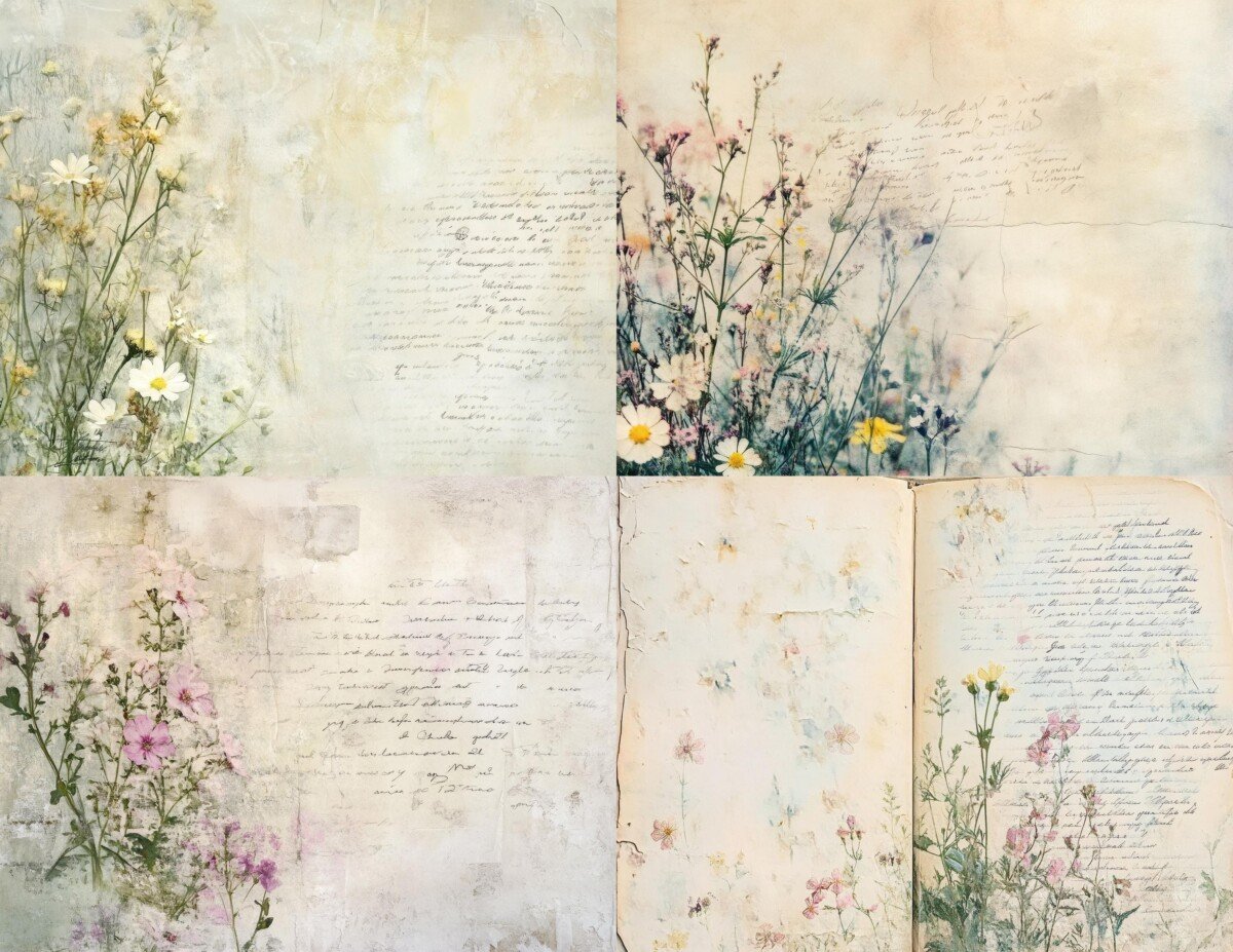vintage preview 2 – Journal Pages