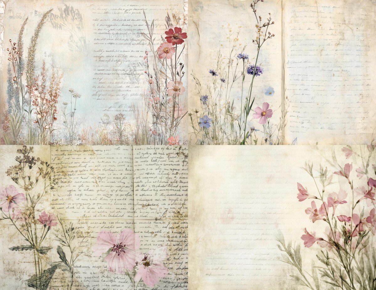 vintage preview 3 – Journal Pages