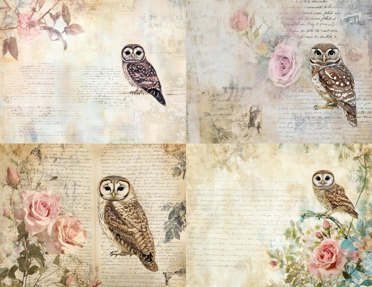 vintage preview 2 – Journal Pages
