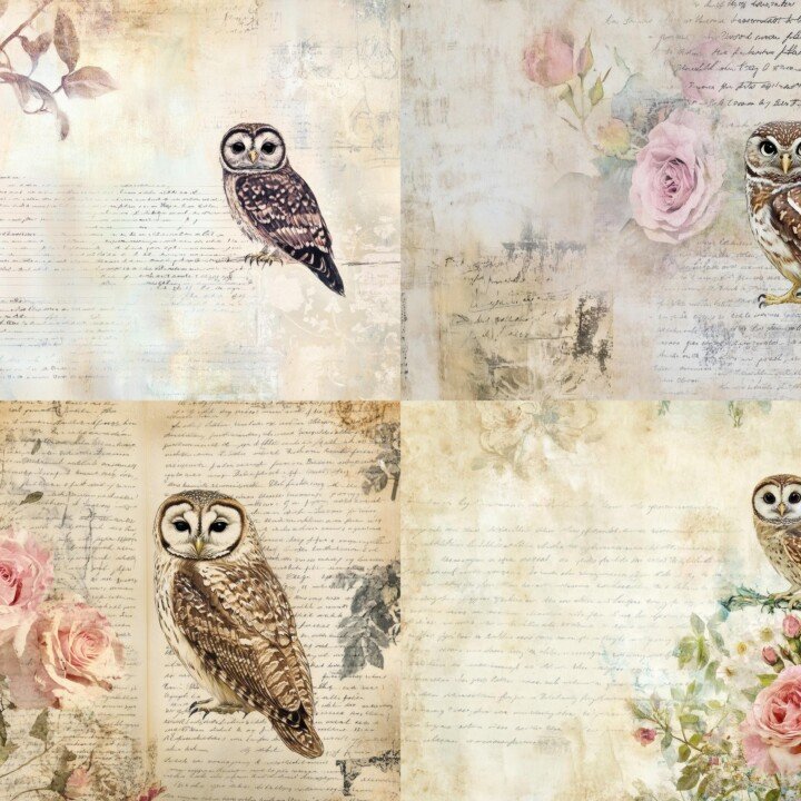 vintage preview 2 – Journal Pages