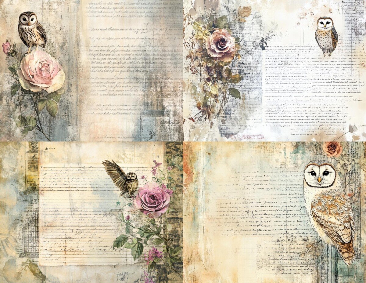 vintage preview 4 – Journal Pages