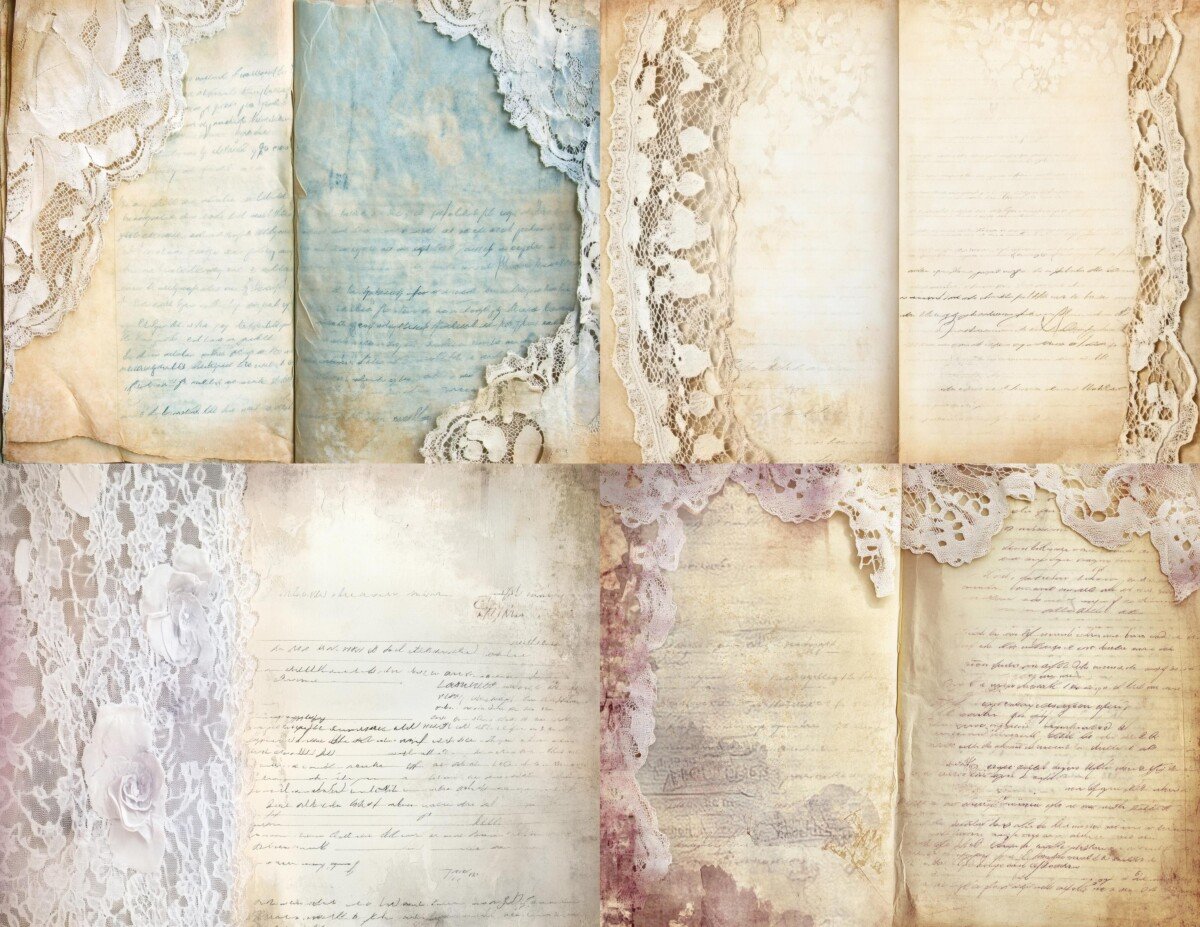 vintage preview 5 – Journal Pages