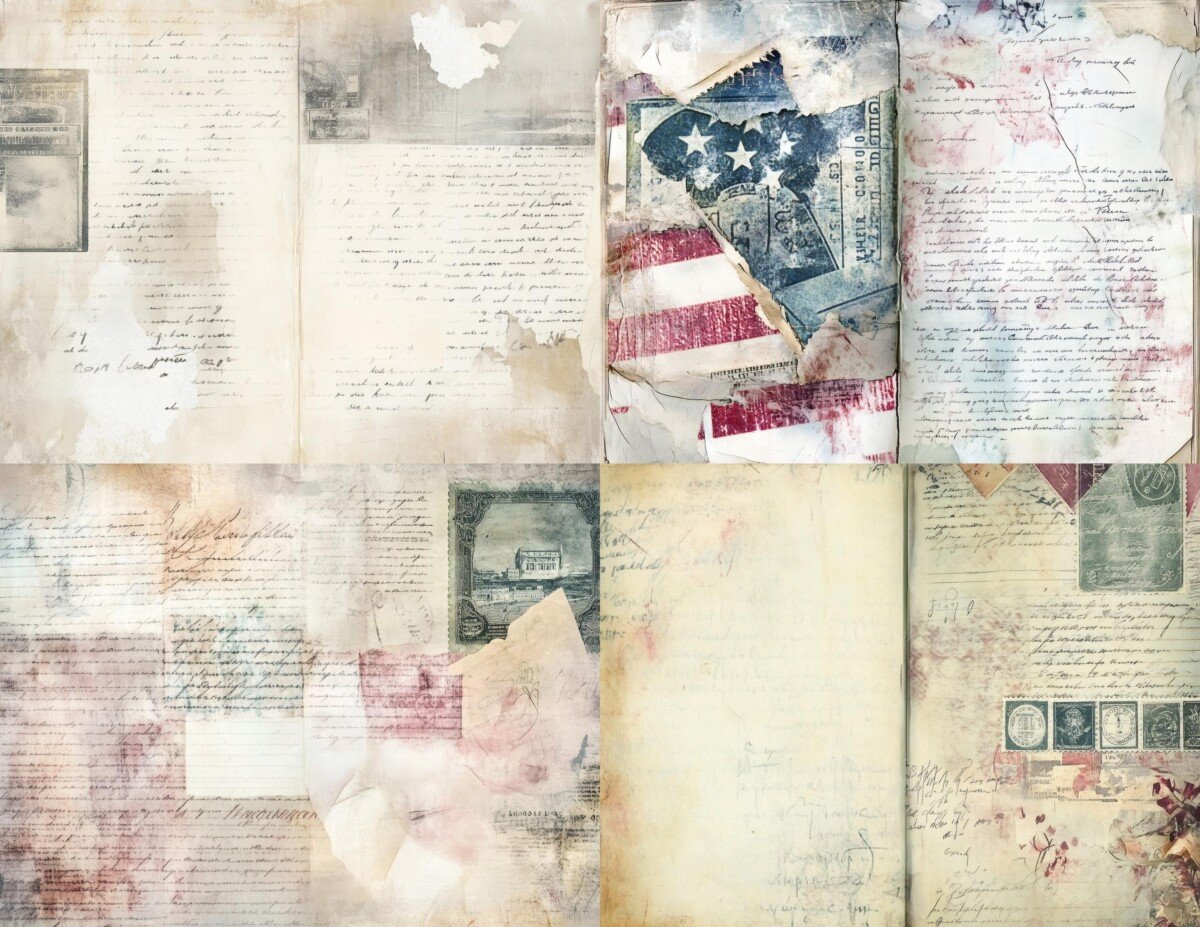 vintage preview 6 – Journal Pages