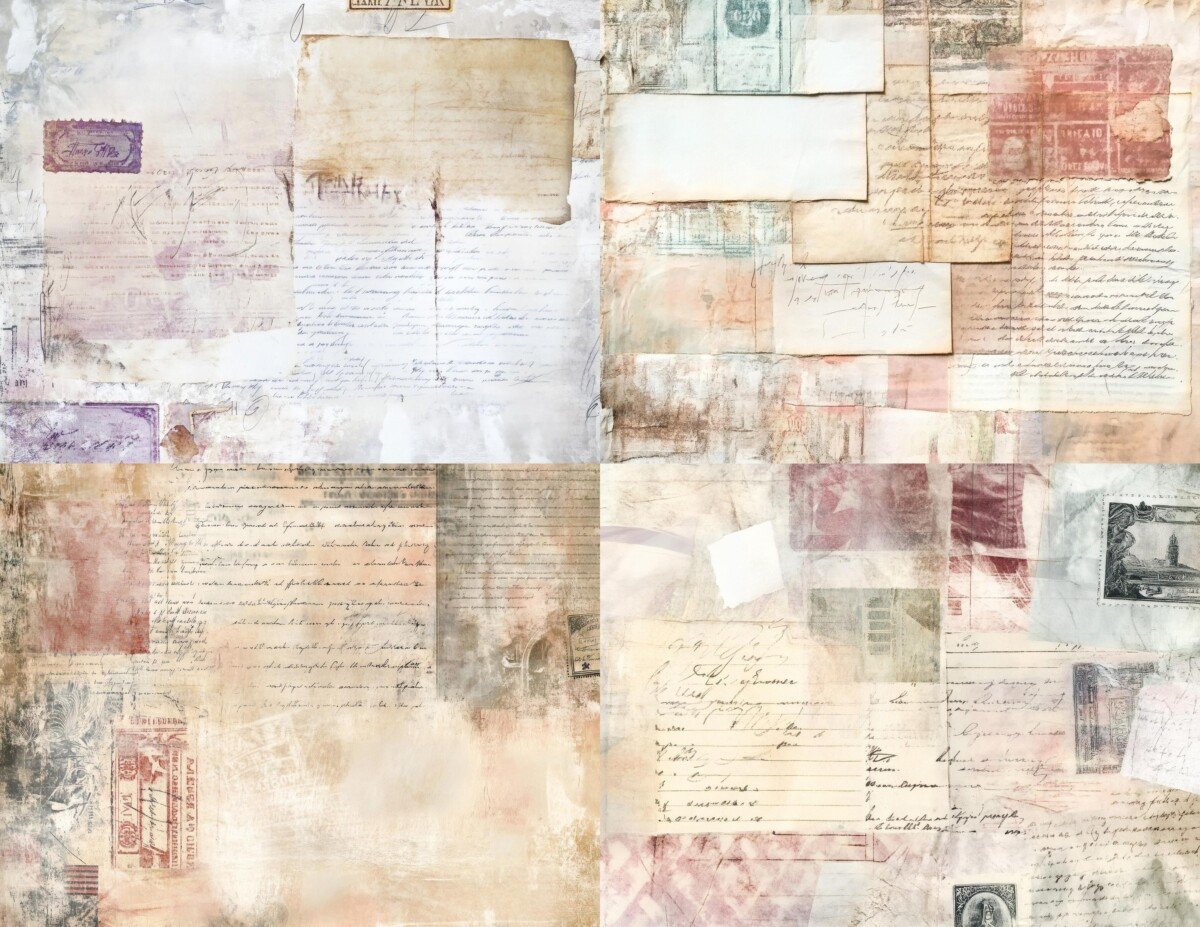 vintage preview 5 – Journal Pages