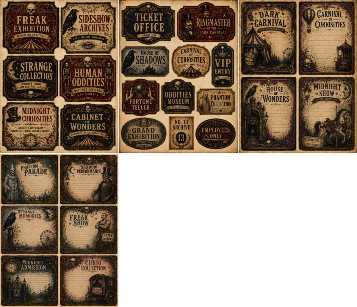 dark preview 2 – Labels & Tags