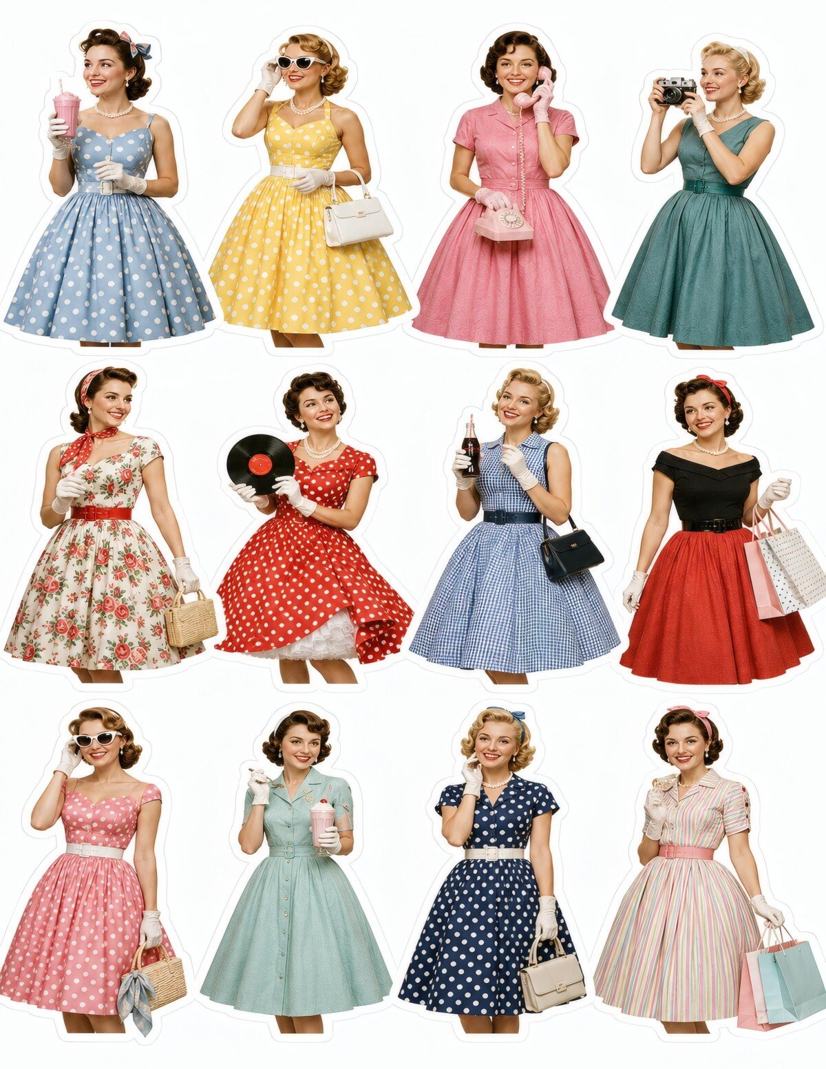 vintage preview 6 – Fussy Cuts