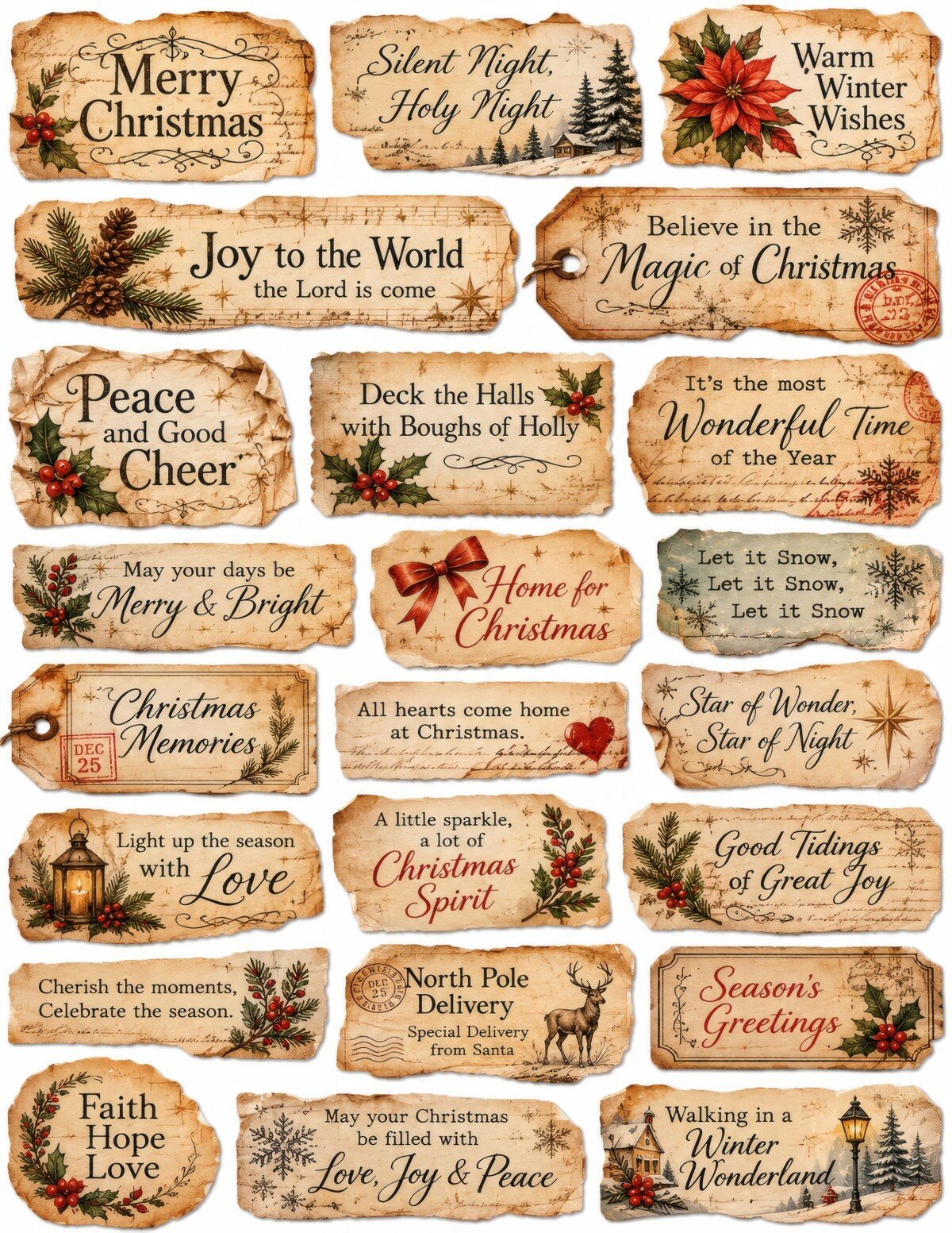 christmas preview 10 – Fussy Cuts