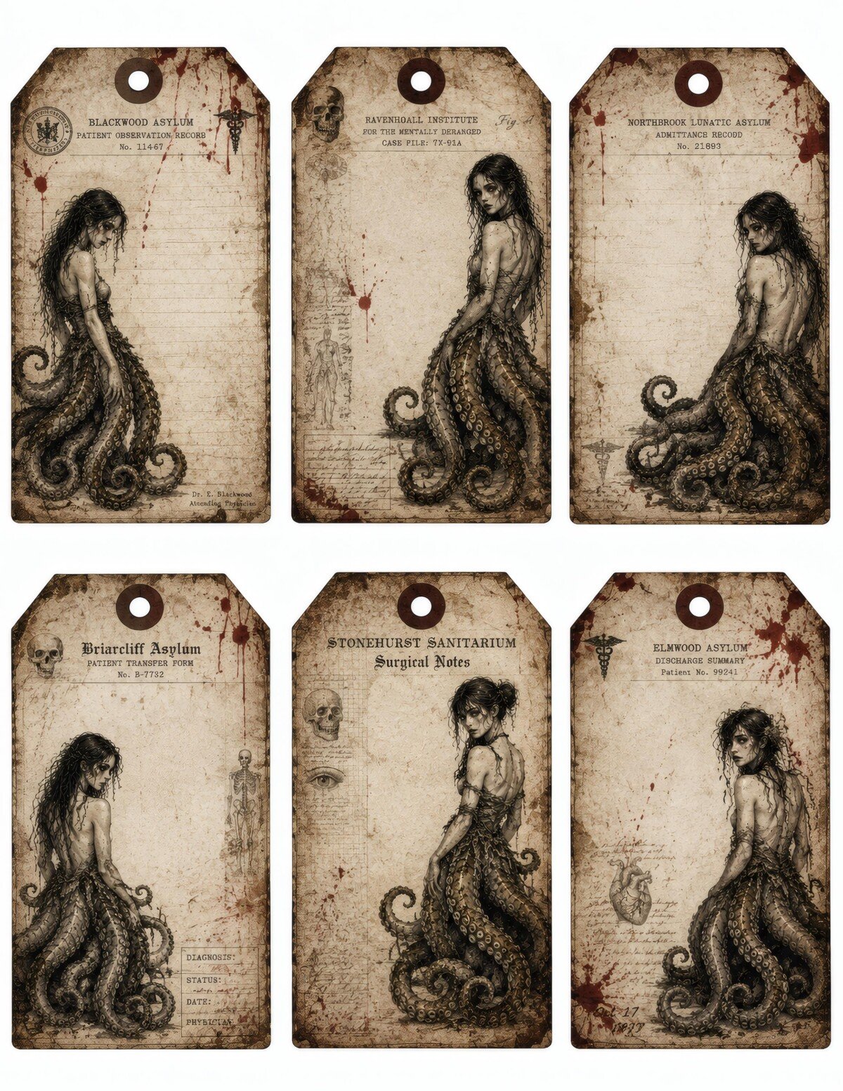 gothic preview 9 – Fussy Cuts