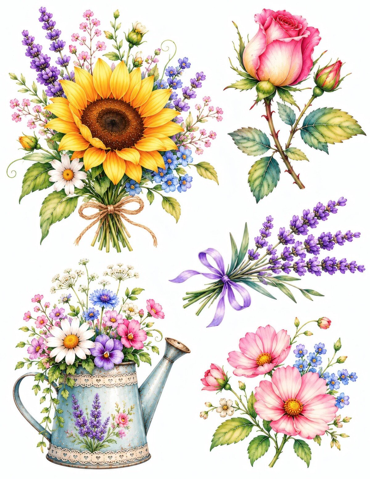 floral preview 2 – Fussy Cuts