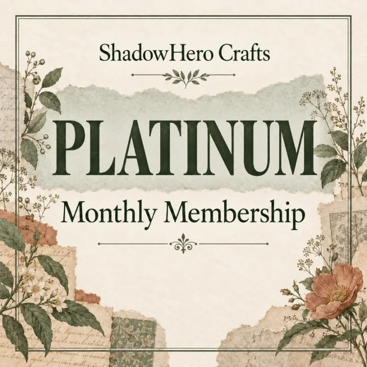 ShadowHero Crafts Platinum Monthly Membership
