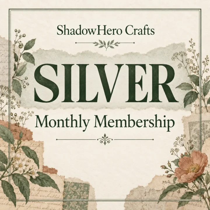 ShadowHero Crafts Silver Monthly Membership