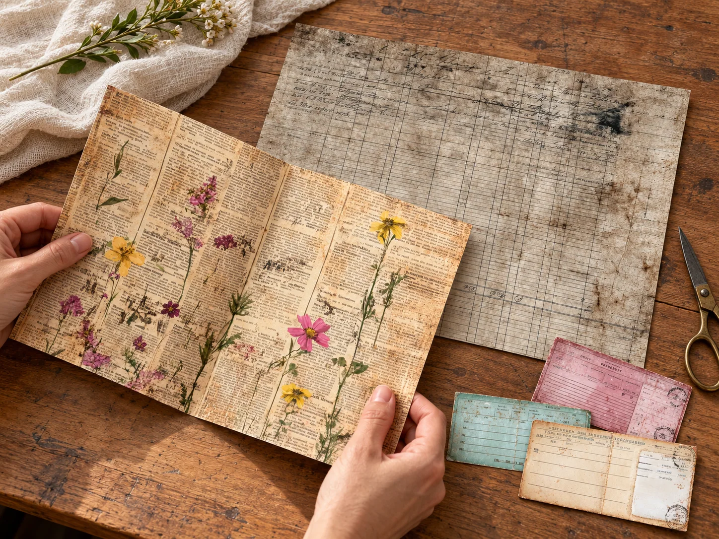 Printing Junk Journal Pages at Home: Size, Paper and Borders
